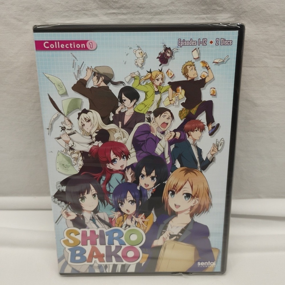 Shirobako Collection 1 DVD 2 Discs New‎ Sealed Episodes 1 -12 Anime
